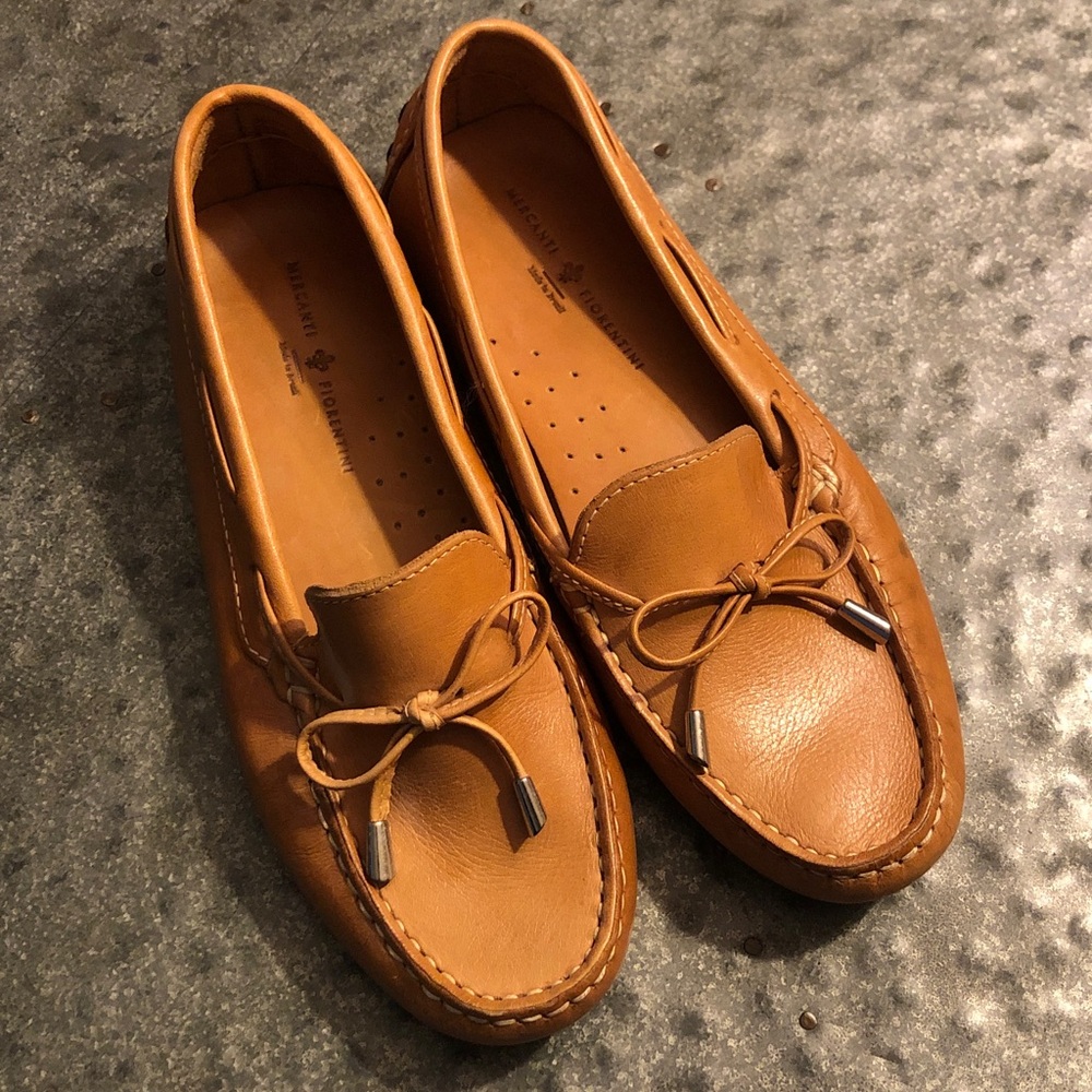 Mercanti Florentini driving moccasin shoe made in Brazil women's size 6